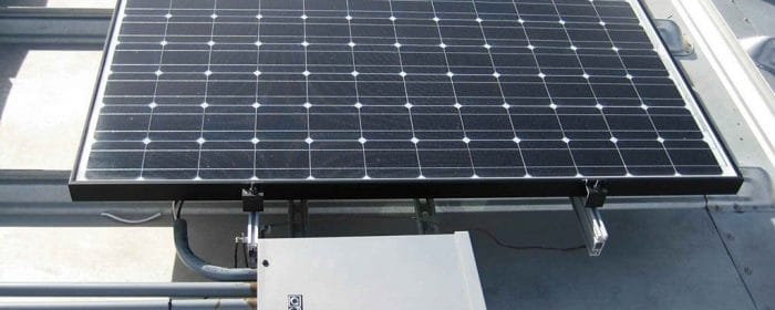 Soka-Bau, Photovoltaik-Installation, Solarpanel