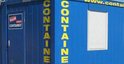 Baucontainer, Soka-Bau, Baustellen-Container