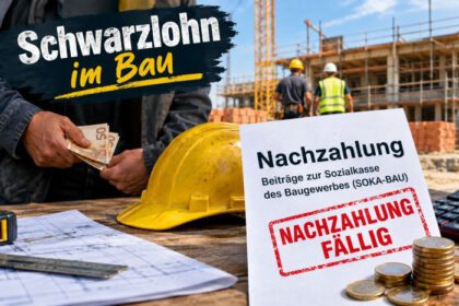 Schwarzlohn im Bau, SOKA-Beitrag, Hochrechnung