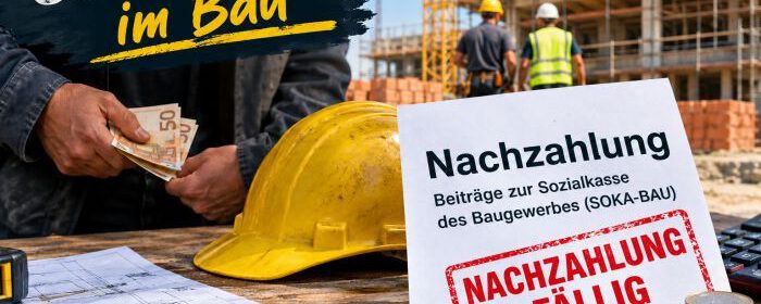 Schwarzlohn im Bau, SOKA-Beitrag, Hochrechnung