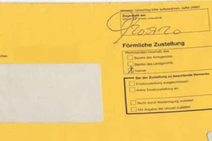 Ersatzzustellung durch Briefkasteneinwurf allein nicht wirksam
